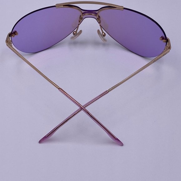 Dior Purple and Gold Sunglasses - Picture 3 of 5